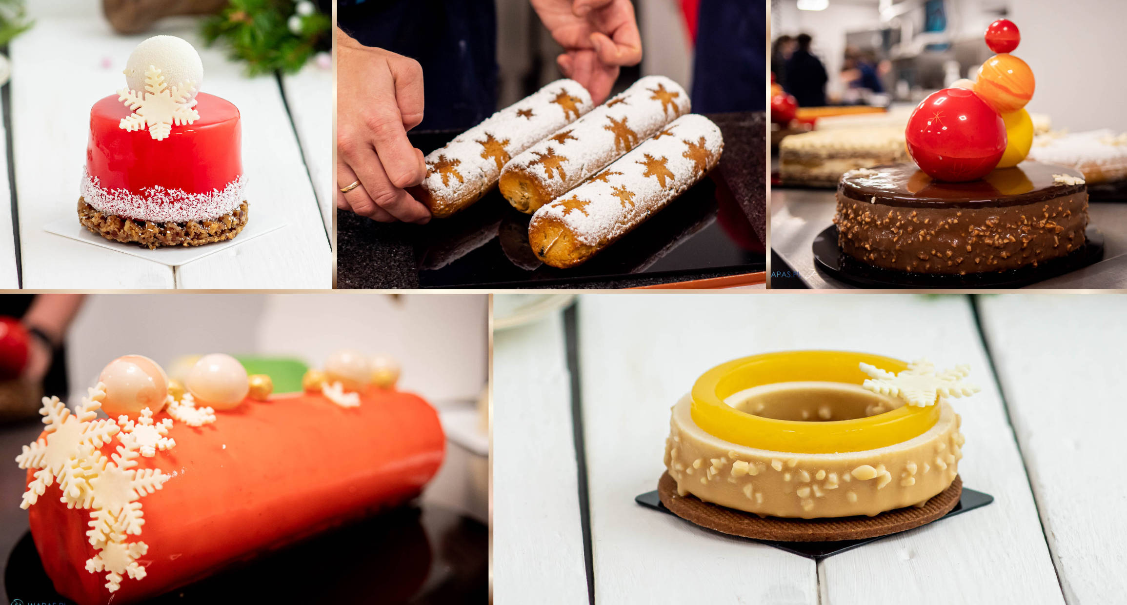 Szkolenia Cukiernicze Warsaw Academy of Pastry Arts - Świąteczne Monoporcje