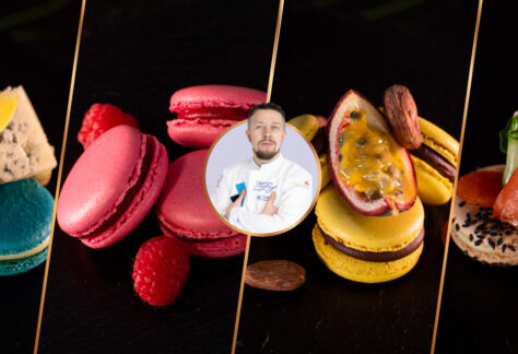Francuskie Makaroniki – klasyczne, wegańskie, wytrawne – Szkolenie Cukiernicze z Igorem Zaritskim