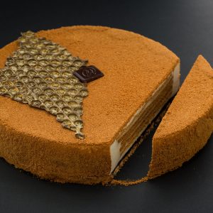 Ukraińskie ciasta - Tort Kijowski - Tort Napoleon - Tort Miodownik ze Śliwką